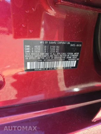 2025 Subaru Legacy Premium – miniatura 14