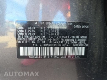 2025 Subaru Legacy Premium – miniatura 14