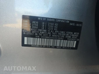 2025 Subaru Legacy Premium – miniatura 14