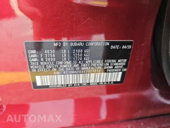 2025 Subaru Legacy Premium - miniatura 14