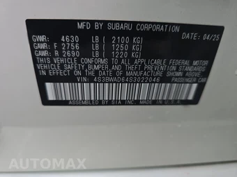 2025 Subaru Legacy Premium – miniatura 14