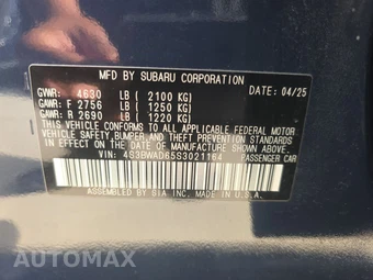 2025 Subaru Legacy Premium - miniatura 14