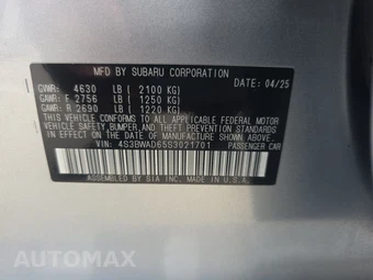 2025 Subaru Legacy Premium - miniatura 14