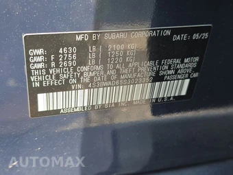 2025 Subaru Legacy Premium - miniatura 21