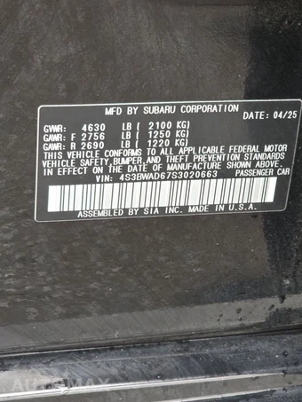 2025 Subaru Legacy Premium - miniatura 14