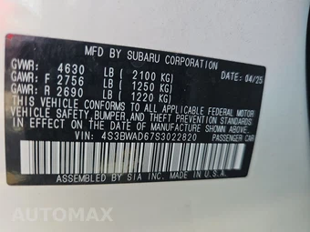 2025 Subaru Legacy Premium – miniatura 14
