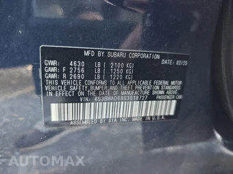 2025 Subaru Legacy Premium – miniatura 14
