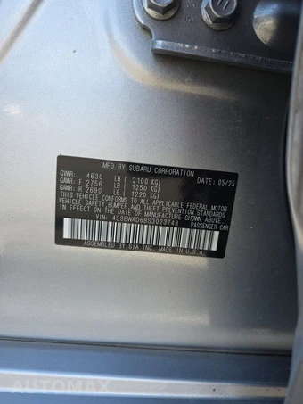 2025 Subaru Legacy Premium – miniatura 14
