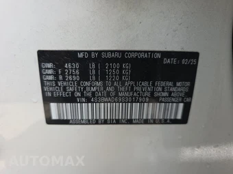 2025 Subaru Legacy Premium – miniatura 14