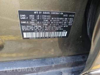 2025 Subaru Outback Onyx Edition - miniatura 20