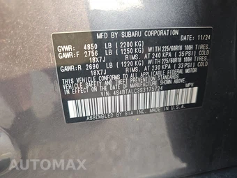 2025 Subaru Outback Onyx Edition - miniatura 14