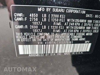 2025 Subaru Outback Onyx Edition - miniatura 2