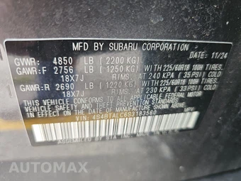 2025 Subaru Outback Onyx Edition - miniatura 14