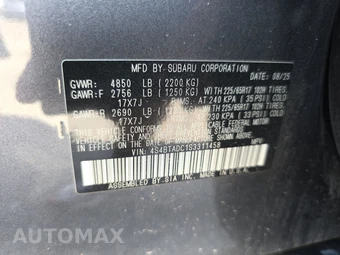 2025 Subaru Outback Premium - miniatura 14