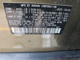 2025 Subaru Outback Premium - miniatura 14
