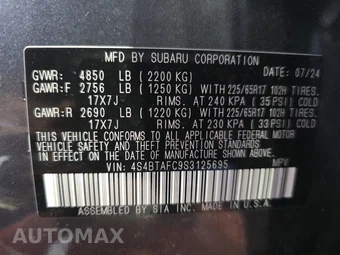 2025 Subaru Outback Premium - miniatura 14