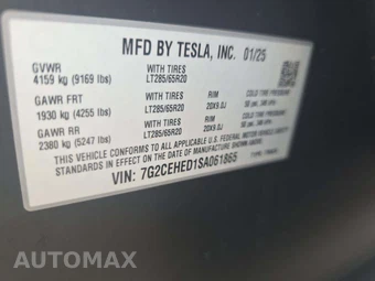 2025 Tesla Cybertruck Crew Cab Medium Bed - miniatura 2