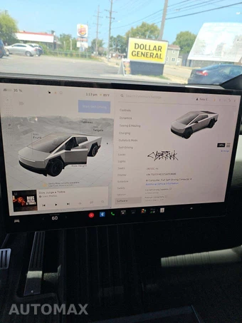 2025 Tesla Cybertruck Crew Cab Medium Bed - miniatura 9
