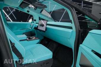 2025 Tesla Cybertruck Crew Cab Medium Bed - miniatura 47