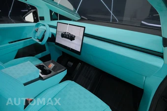 2025 Tesla Cybertruck Crew Cab Medium Bed - miniatura 48