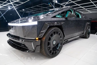 2025 Tesla Cybertruck Crew Cab Medium Bed - miniatura 8