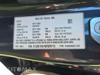 2025 Tesla Model 3 Long Range - miniatura 5