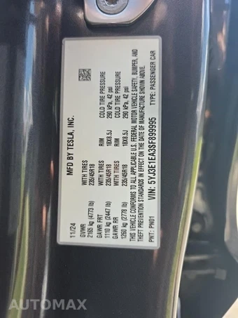2025 Tesla Model 3 Long Range - miniatura 17