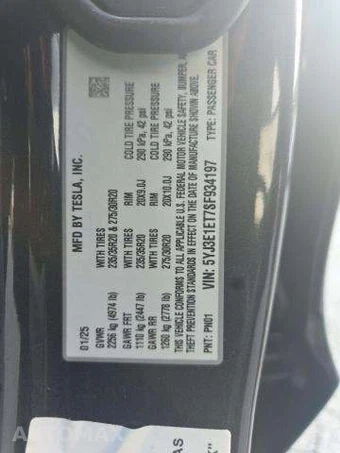 2025 Tesla Model 3 Performance – miniatura 5