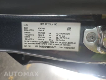 2025 Tesla Model 3 Standard - miniatura 14