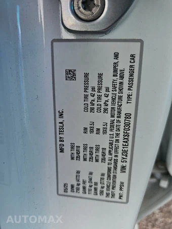 2025 Tesla Model 3 Standard - miniatura 14