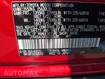 2025 Toyota bZ4X XLE - miniatura 2