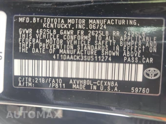 2025 Toyota Camry LE - miniatura 15