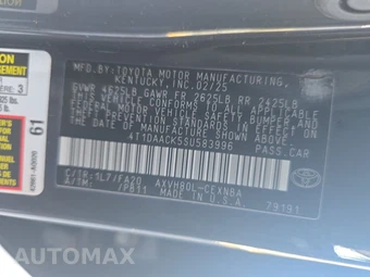 2025 Toyota Camry LE - miniatura 14
