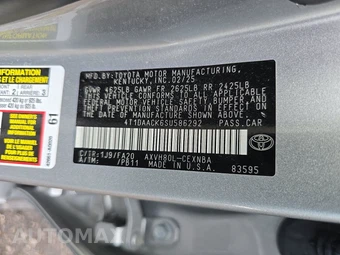 2025 Toyota Camry LE - miniatura 14