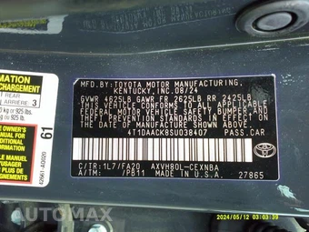 2025 Toyota Camry LE - miniatura 23