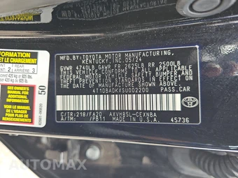 2025 Toyota Camry LE - miniatura 21