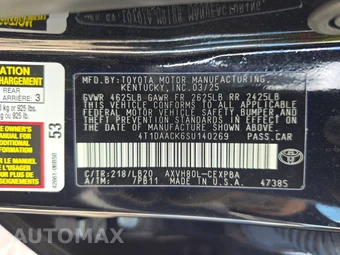 2025 Toyota Camry XSE - miniatura 14