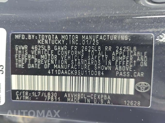 2025 Toyota Camry XSE - miniatura 5