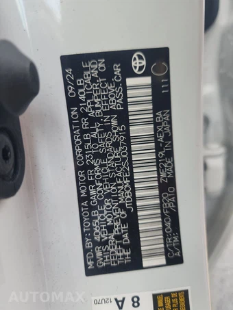 2025 Toyota Corolla Hybrid LE Sedan - miniatura 14