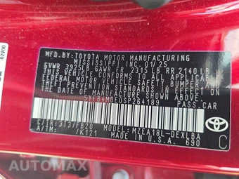 2025 Toyota Corolla LE Sedan - miniatura 14