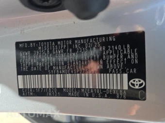 2025 Toyota Corolla LE Sedan - miniatura 14