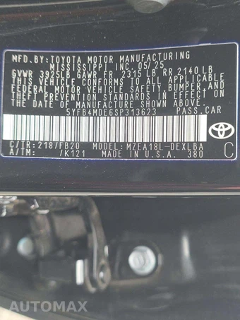 2025 Toyota Corolla LE Sedan - miniatura 2