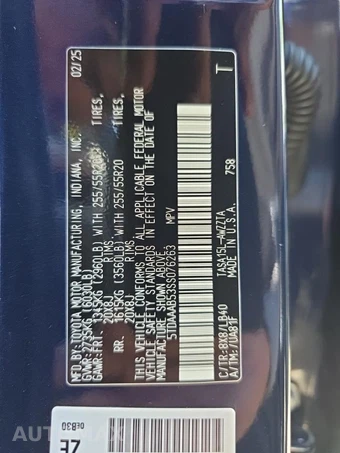 2025 Toyota Grand Highlander Platinum - miniatura 18