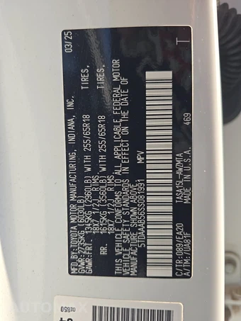 2025 Toyota Grand Highlander XLE - miniatura 16