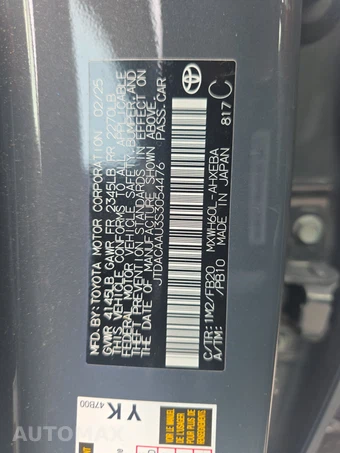 2025 Toyota Prius LE - miniatura 14