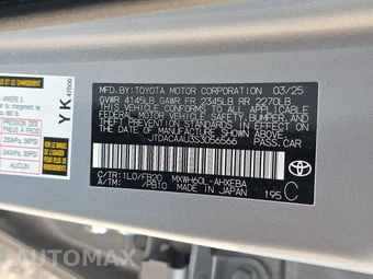 2025 Toyota Prius LE - miniatura 14