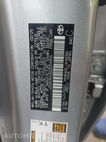 2025 Toyota Prius LE - miniatura 14