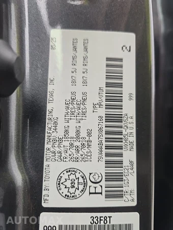 2025 Toyota Sequoia TRD Off-Road - miniatura 15