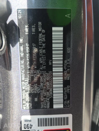 2025 Toyota Sienna LE 8-Passenger 120.5" WB - miniatura 15