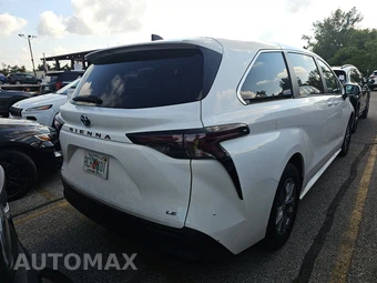 2025 Toyota Sienna LE 8-Passenger 120.5" WB - miniatura 4